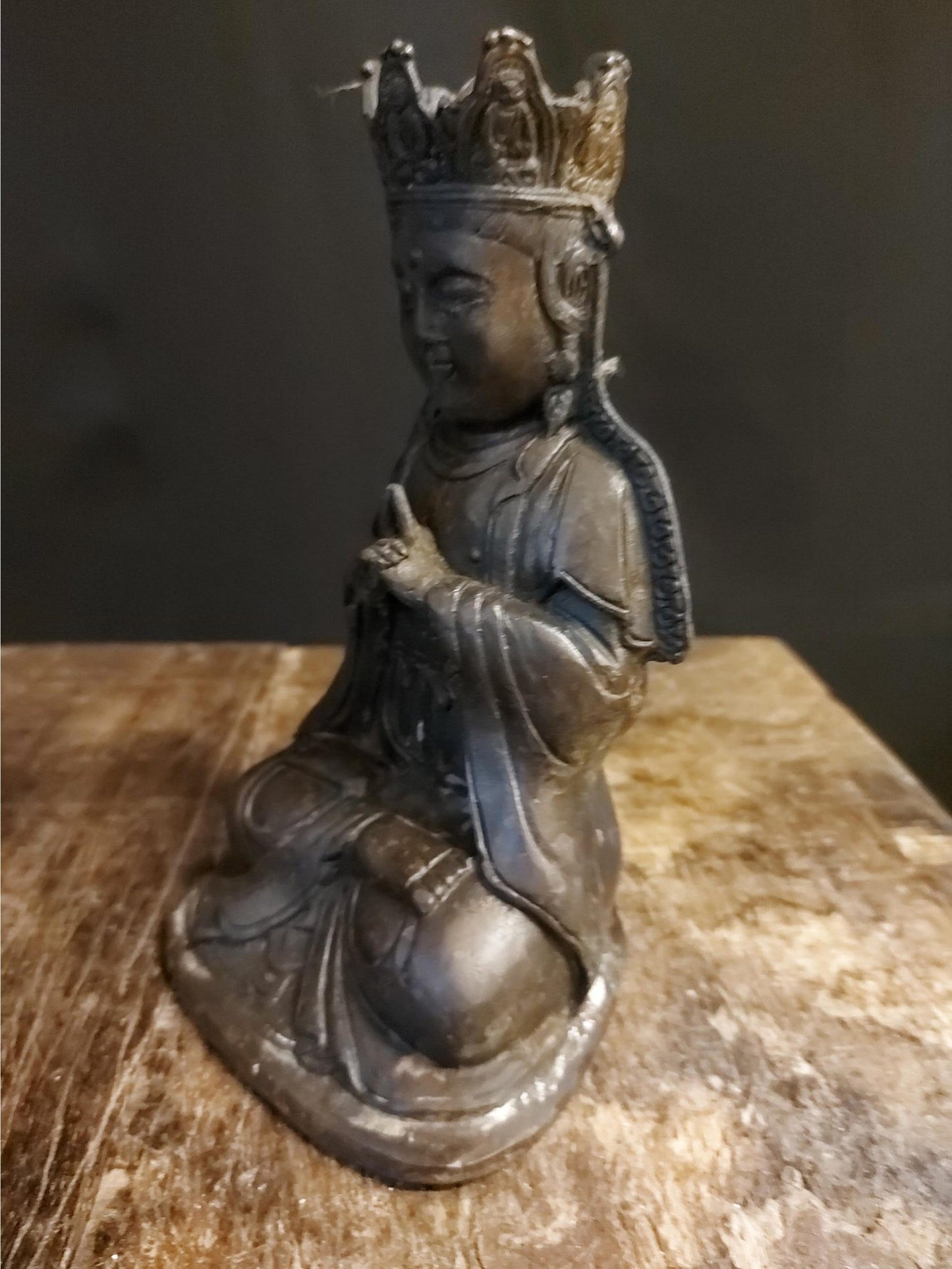 Chinese bronzen boeddha - Rootz Gallery