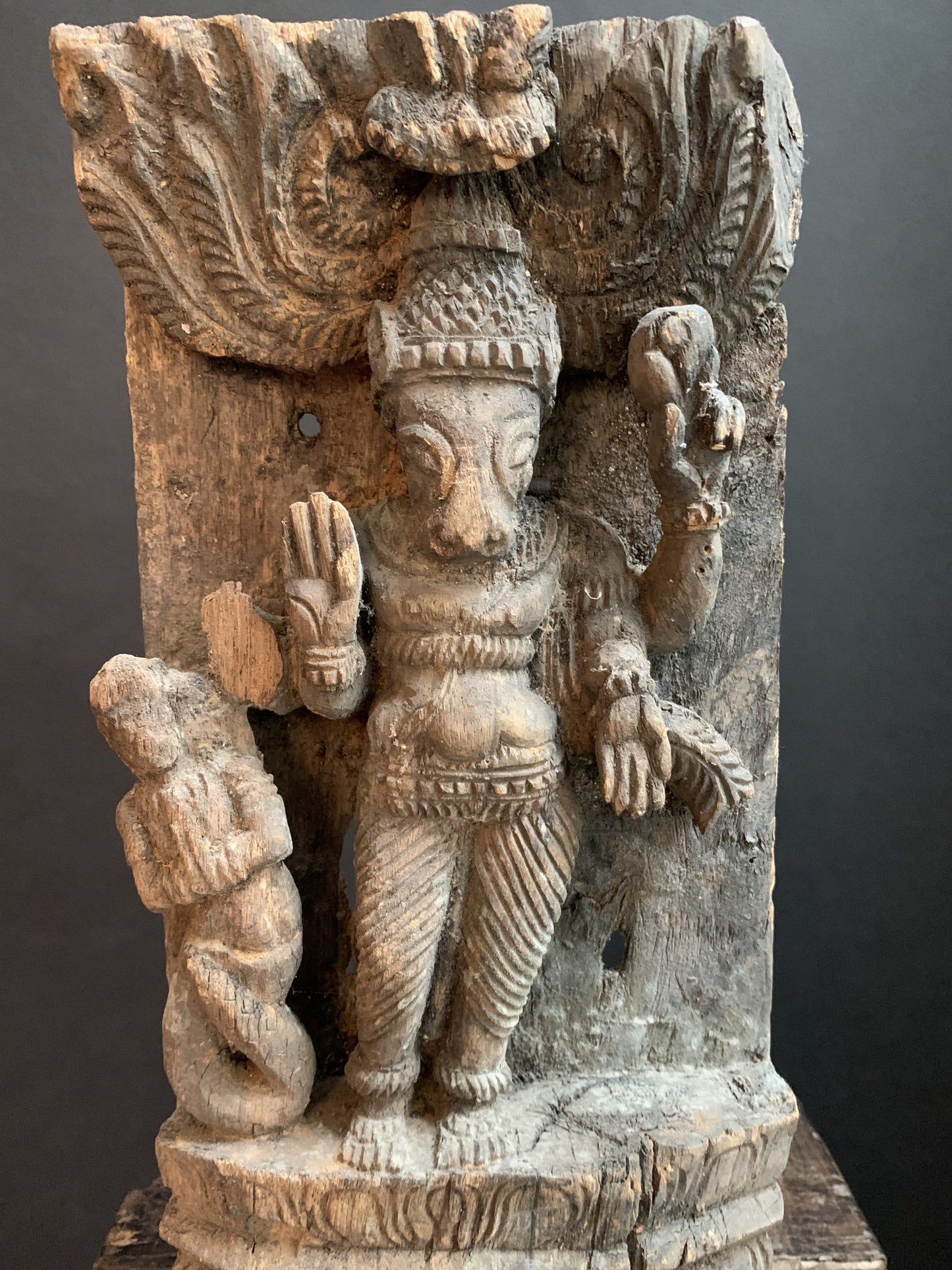 Nineteenth century temple panel from Nepal