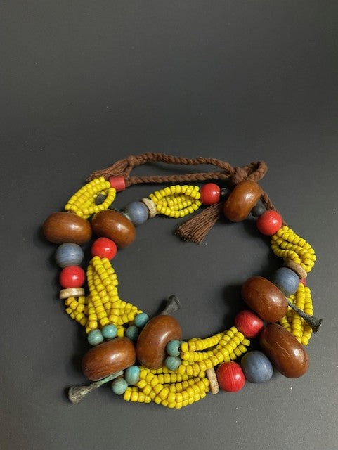 Collier long Naga d'Inde