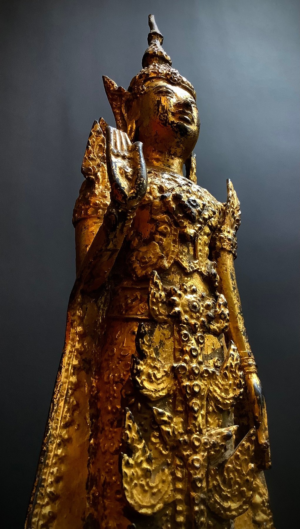 Oude Rattanakosin uit Thailand van verguld brons
