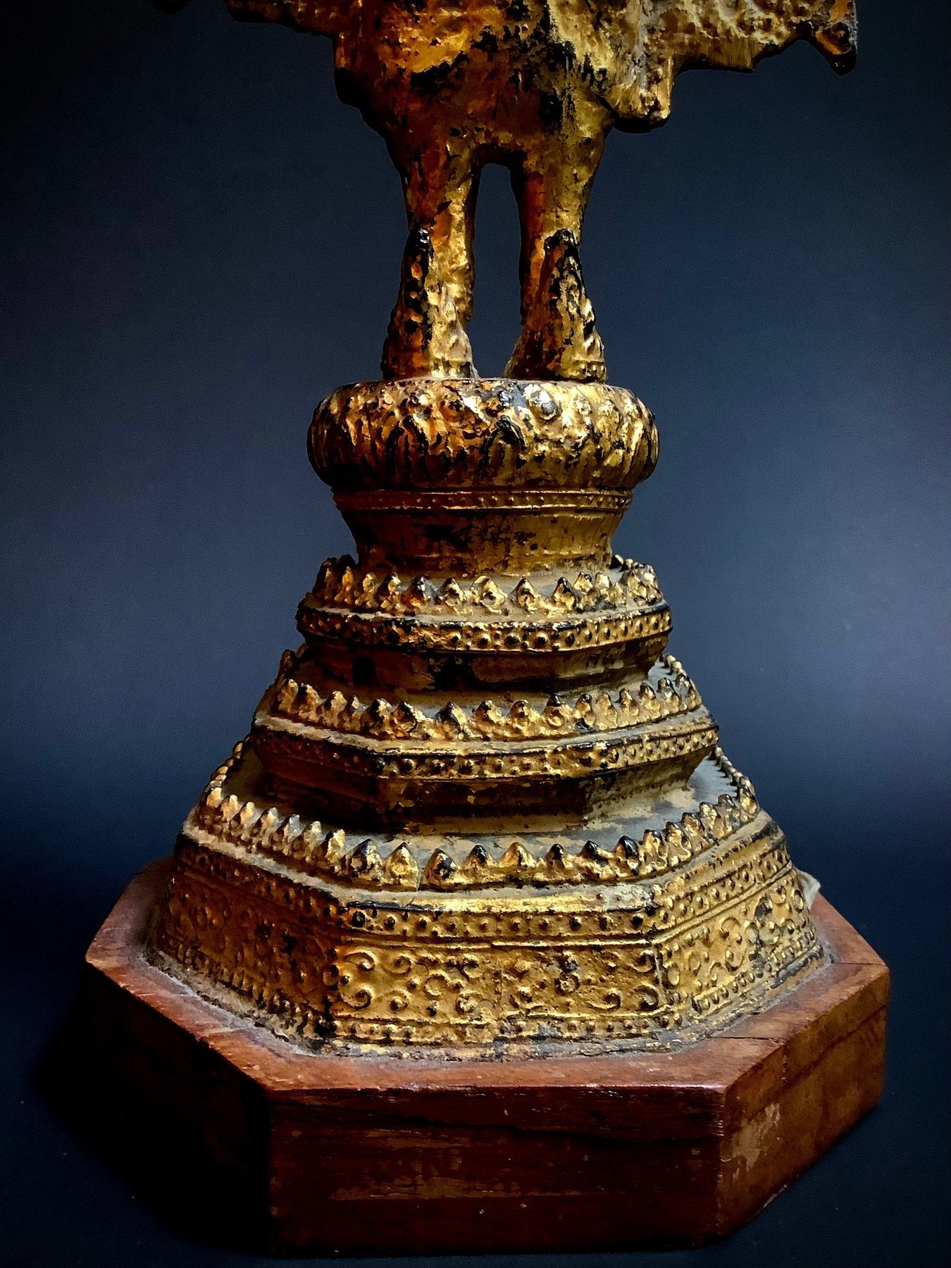 Oude Rattanakosin uit Thailand van verguld brons
