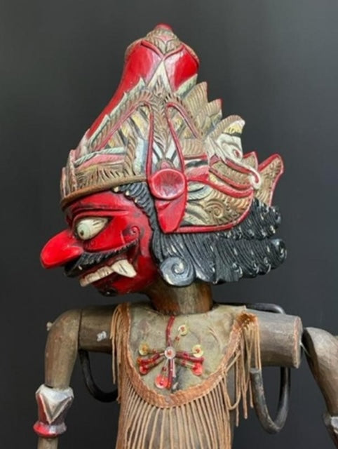 Ancienne poupée Wayang Golèk de Java
