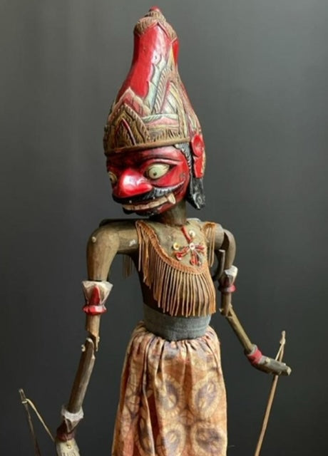 Ancienne poupée Wayang Golèk de Java