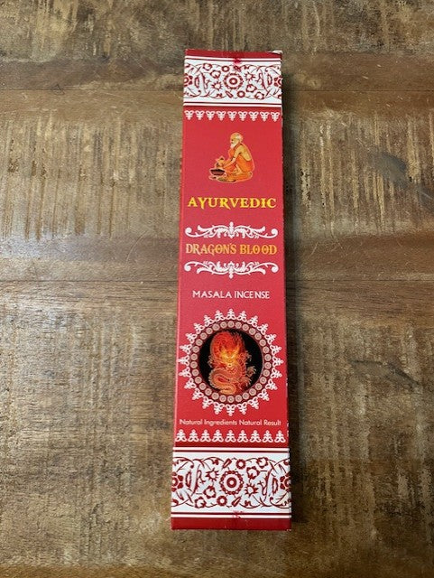 Ayurvedische wierook Drakenbloed geur