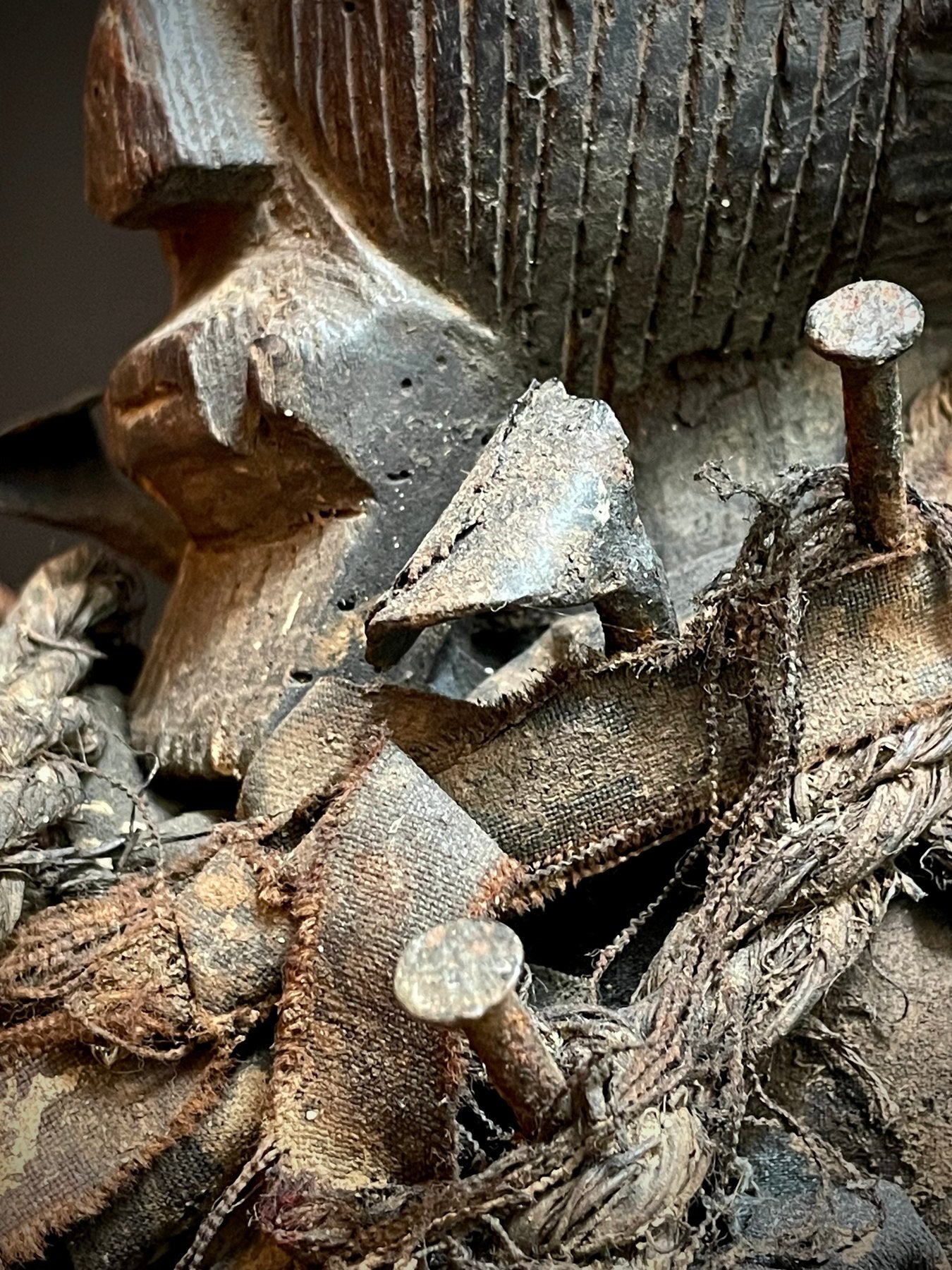 Statue de puissance Biteki des Teke de la République Démocratique du Congo