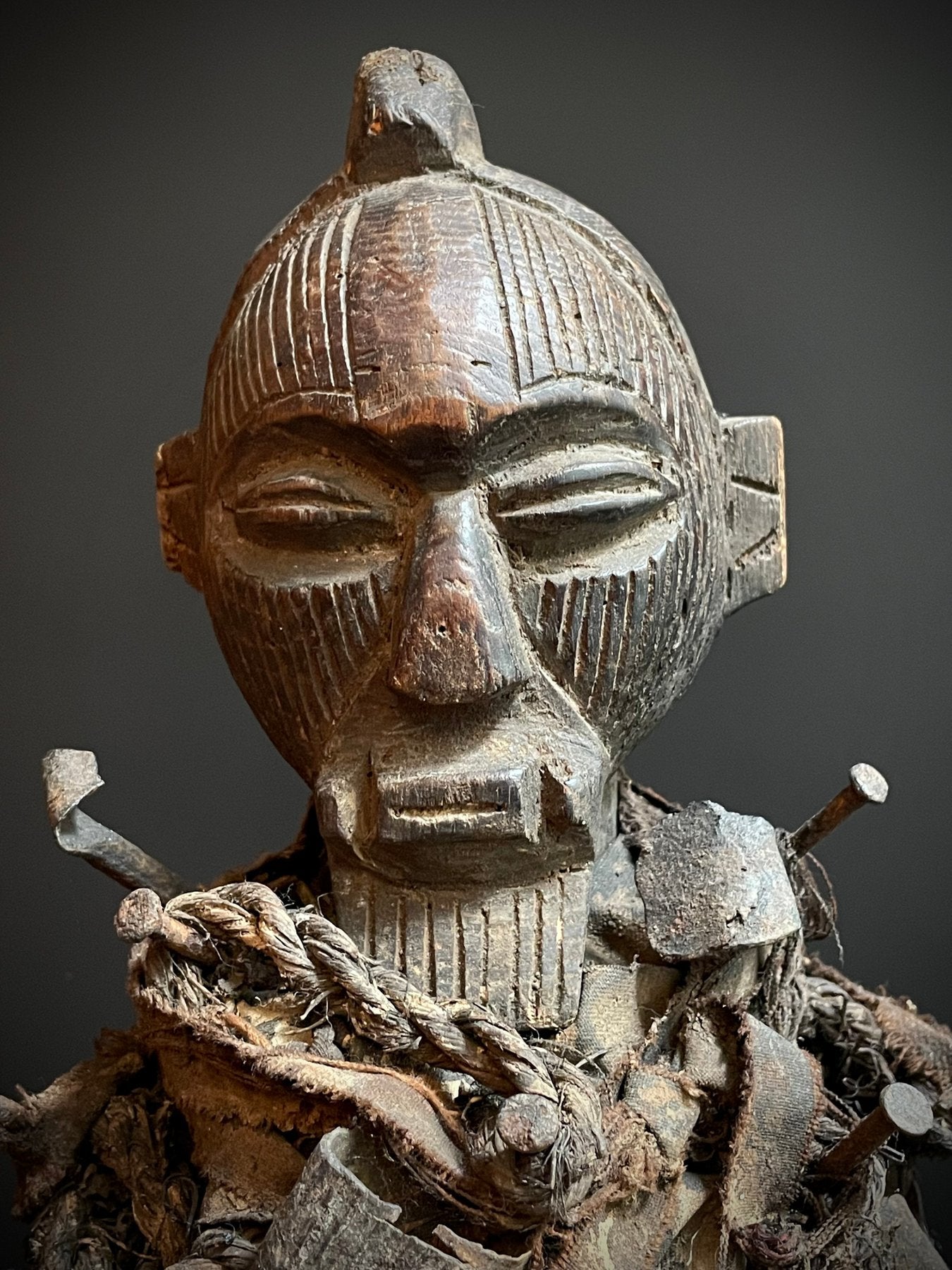 Statue de puissance Biteki des Teke de la République Démocratique du Congo
