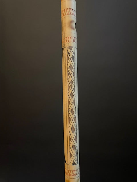 Bamboefluit uit Sepik-gebied, Papoea Nieuw-Guinea
