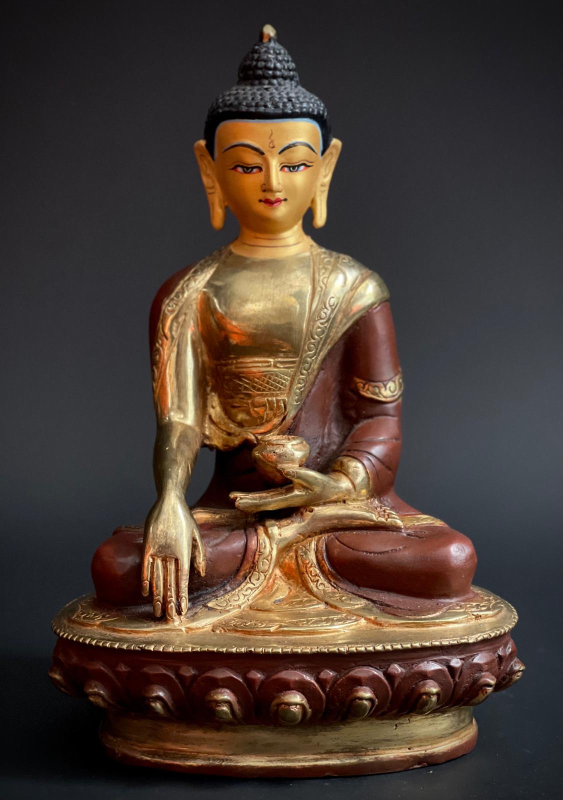 Bouddha Shakyamuni Goldface du Népal