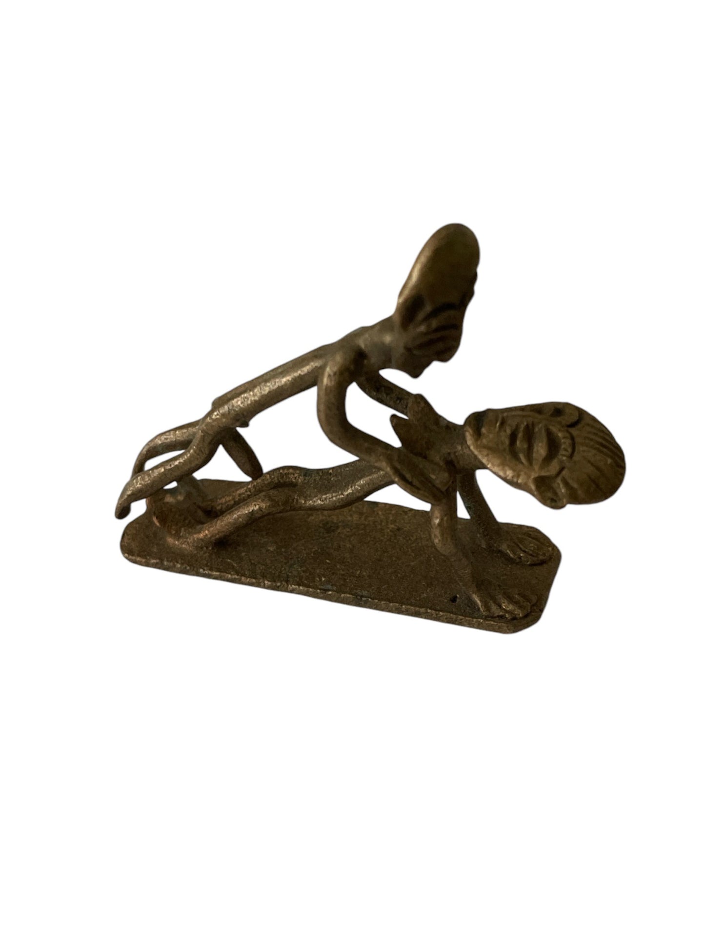 Oud Ashanti goudgewicht uit Ghana - erotiek #8
