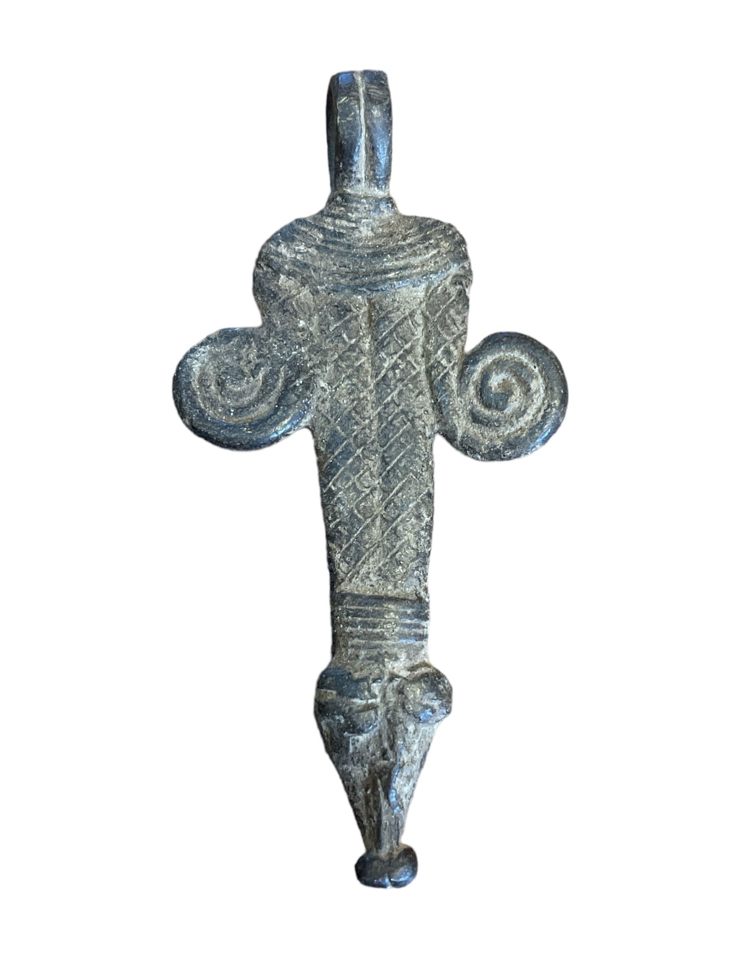 Amulette en bronze des Lobi du Burkina Faso - tortue