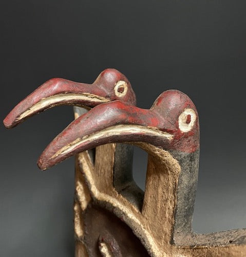 Toussian neushoornvogel plankmasker (Loniake) uit Burkina Faso