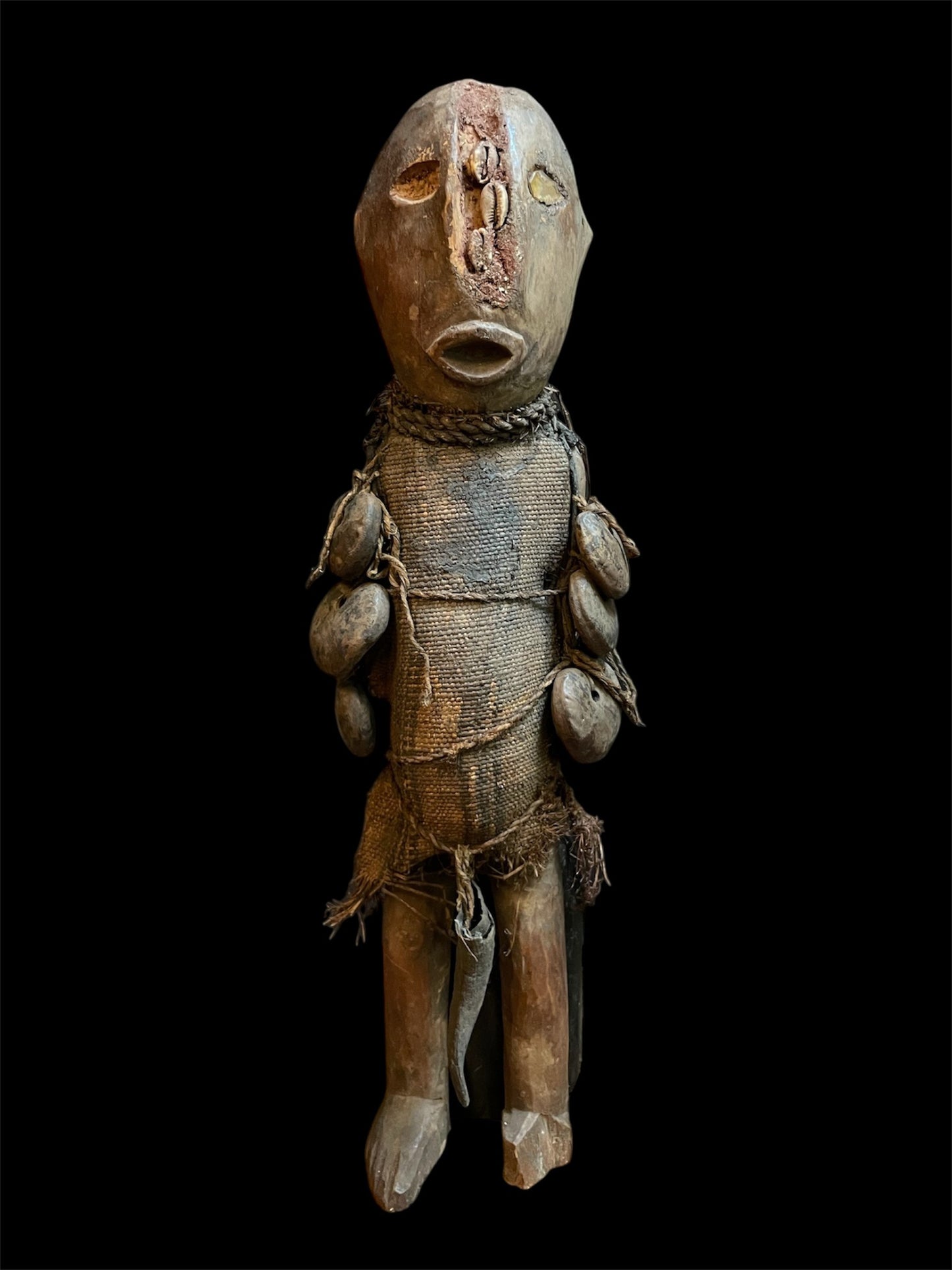 Statue de pouvoir Nkiteki (également Kiteki) des Bembe de la République démocratique du Congo