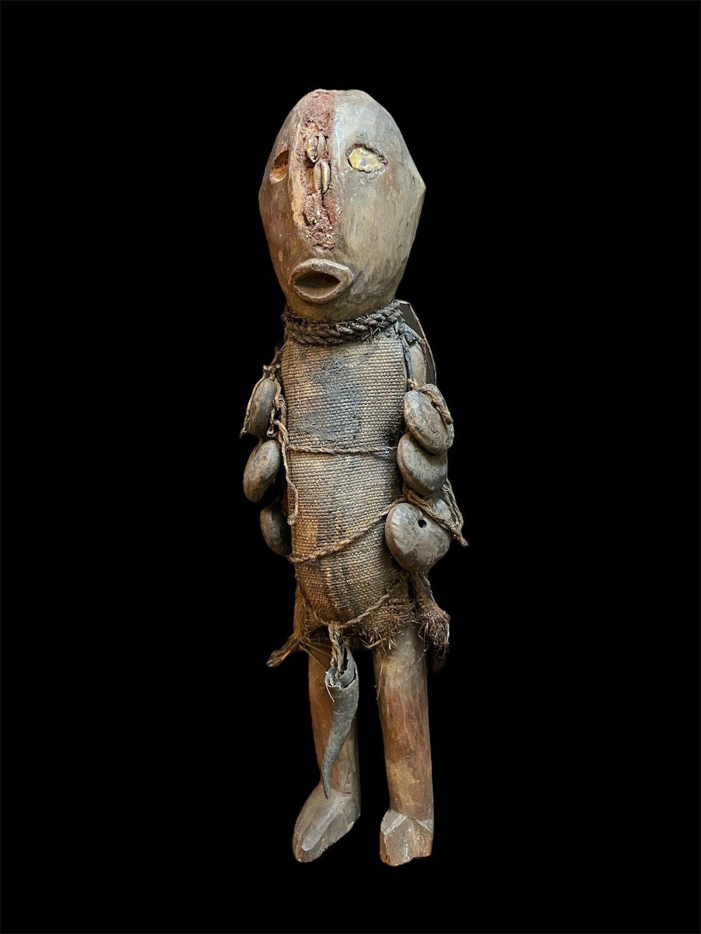 Statue de pouvoir Nkiteki (également Kiteki) des Bembe de la République démocratique du Congo