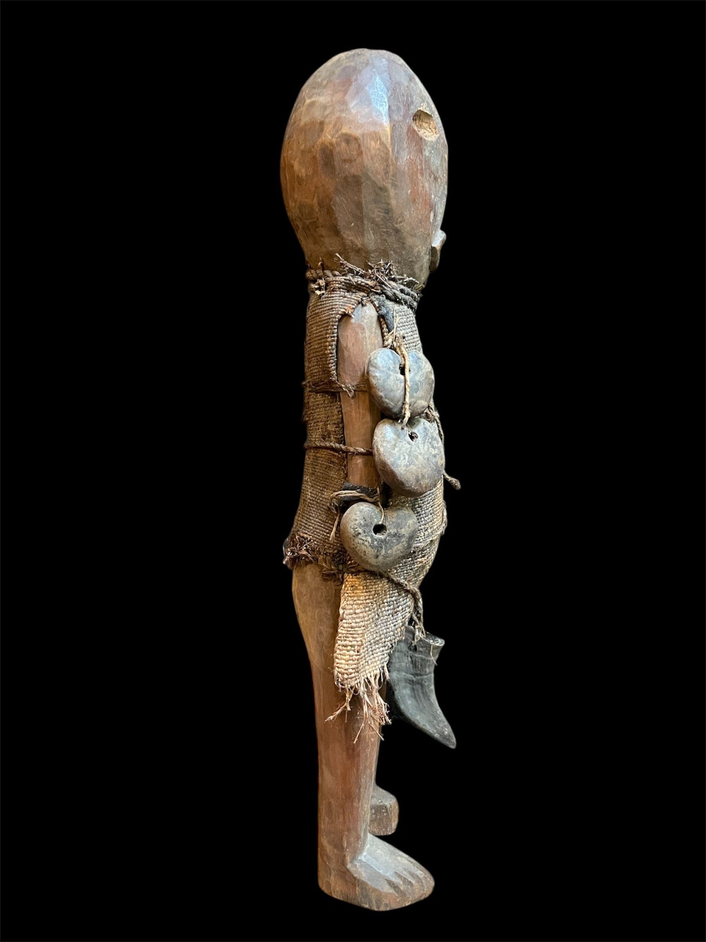 Statue de pouvoir Nkiteki (également Kiteki) des Bembe de la République démocratique du Congo