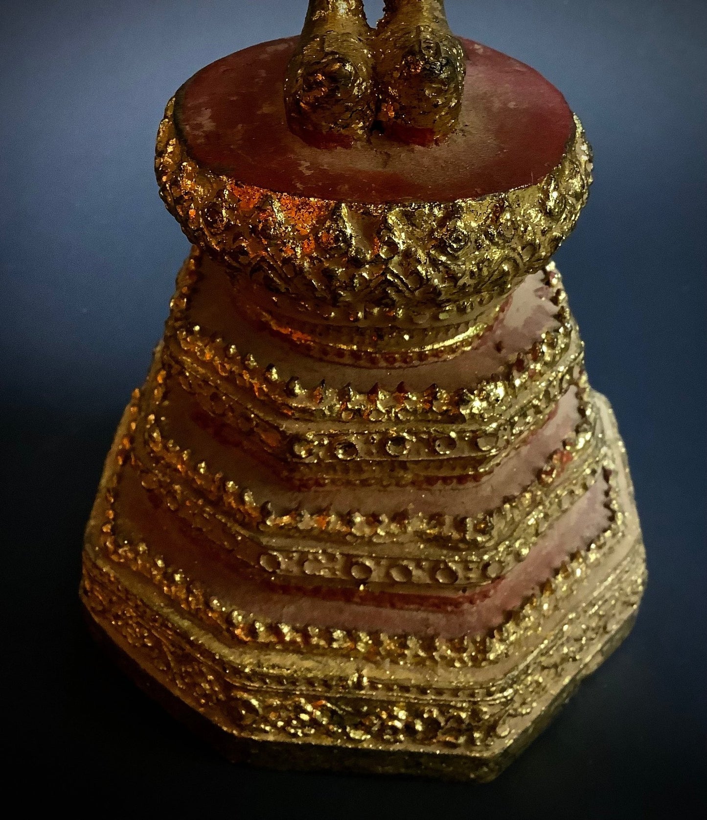 Rattanakosin stijl Boeddha van verguld brons