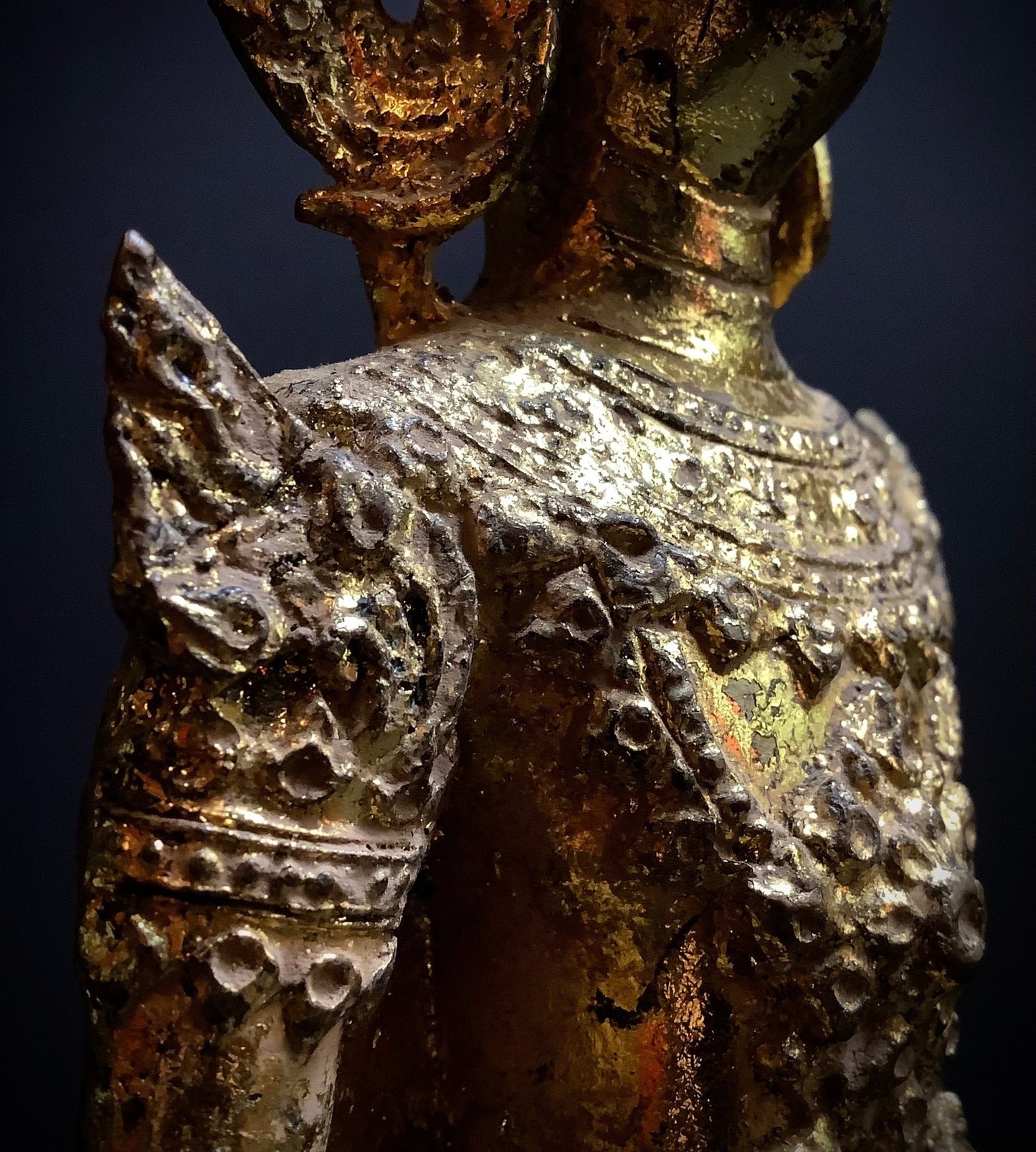 Rattanakosin stijl Boeddha van verguld brons