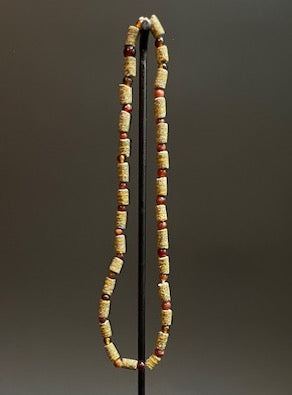 Vintage handelskralen ketting uit Ghana
