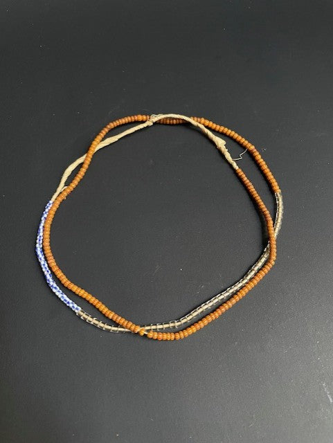 Vintage handelskralen ketting uit Ghana mix
