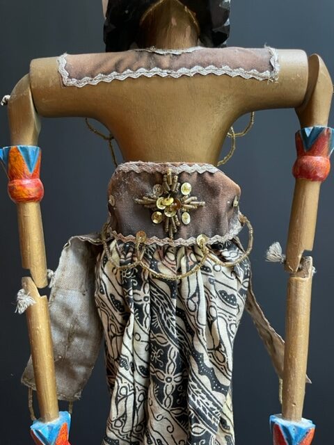 Old Wayang Golèk doll from Java