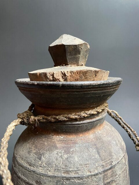 Yak butter jar from the Himalayas