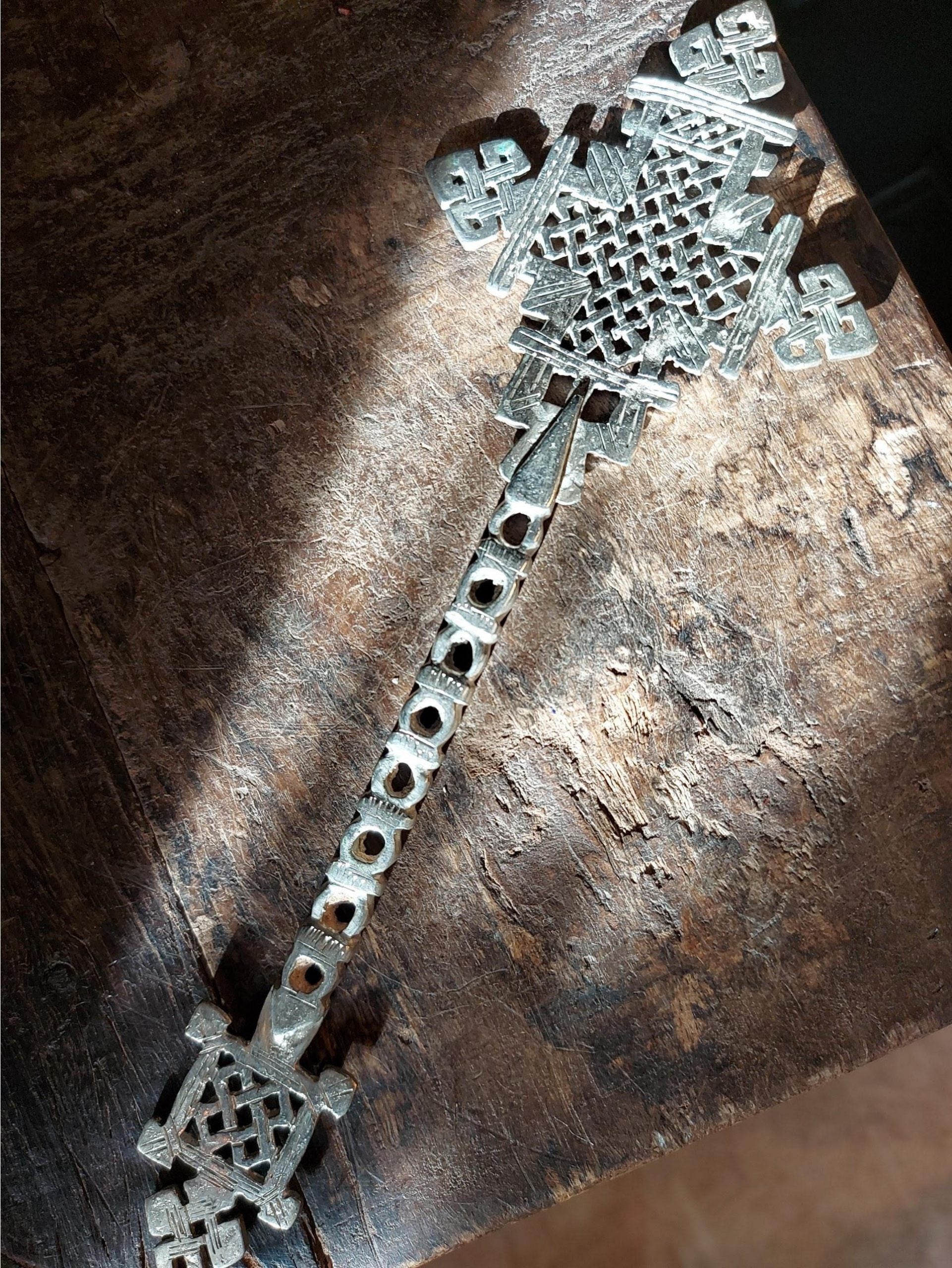 Koptisch zegenkruis uit Ethiopië - Rootz Gallery