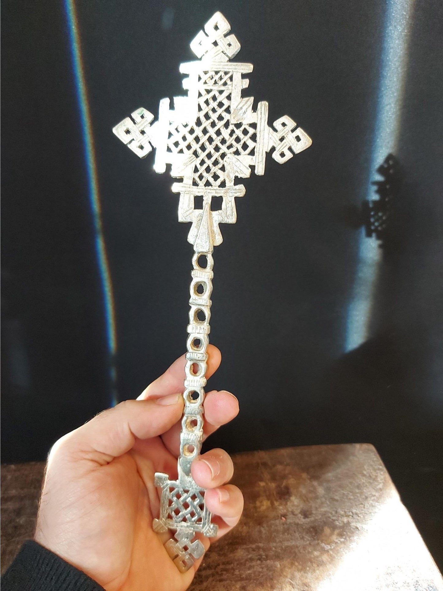 Koptisch zegenkruis uit Ethiopië - Rootz Gallery