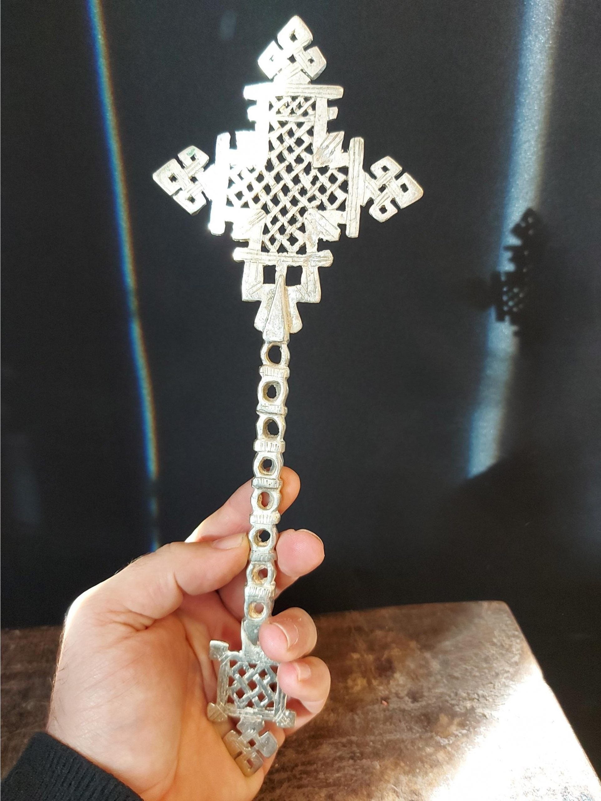 Koptisch zegenkruis uit Ethiopië - Rootz Gallery