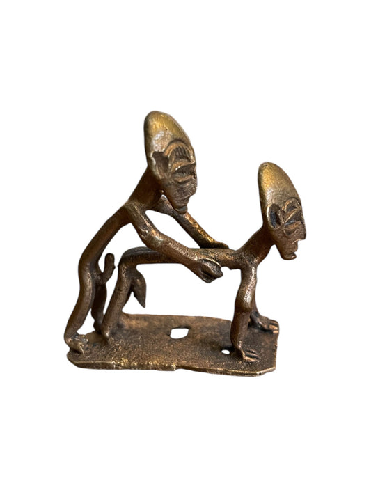 Ashanti gold weight erotica (#7) from Ghana
