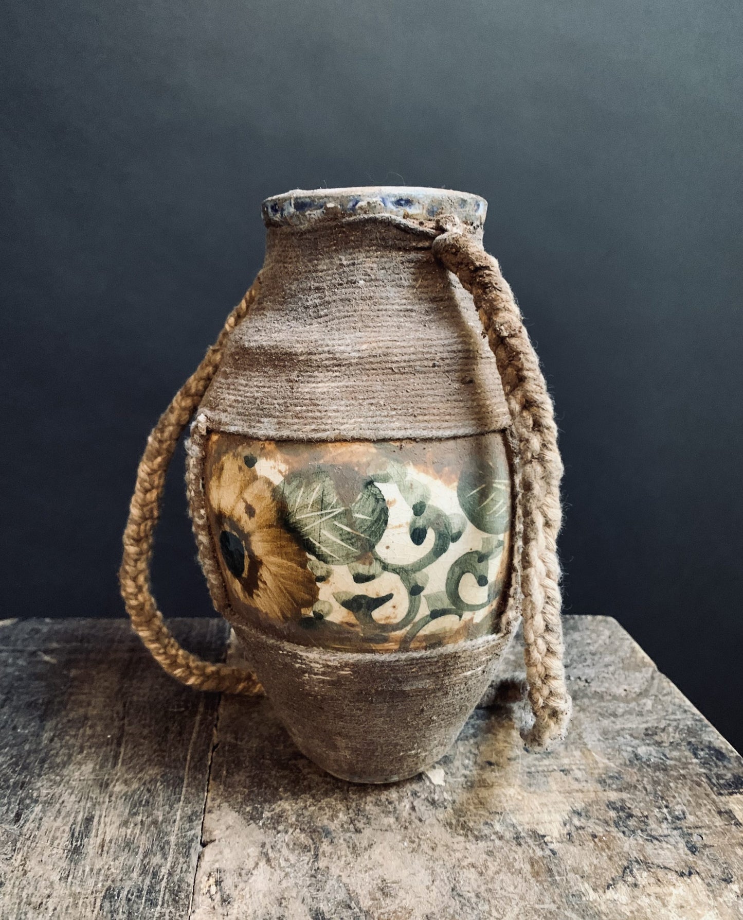 Ancien vase colonial des Indes néerlandaises