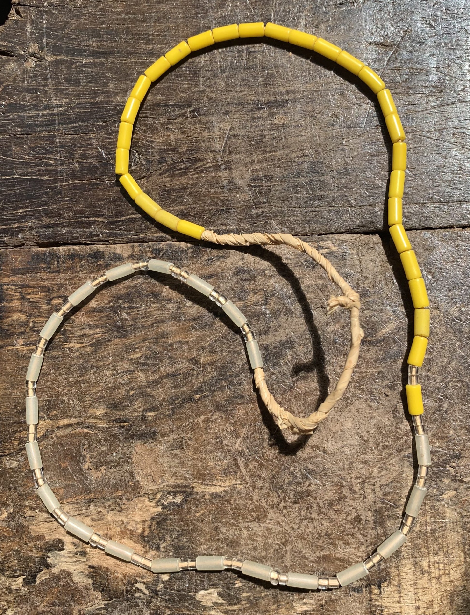 Vintage handelskralen ketting uit Ghana - Rootz Gallery