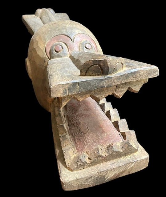 Masque Janus des Sénoufo de Côte d'Ivoire