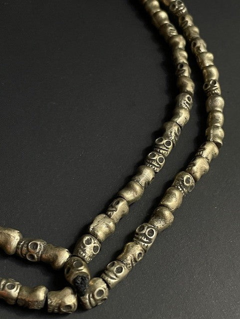 Long mala with skulls from Nepal