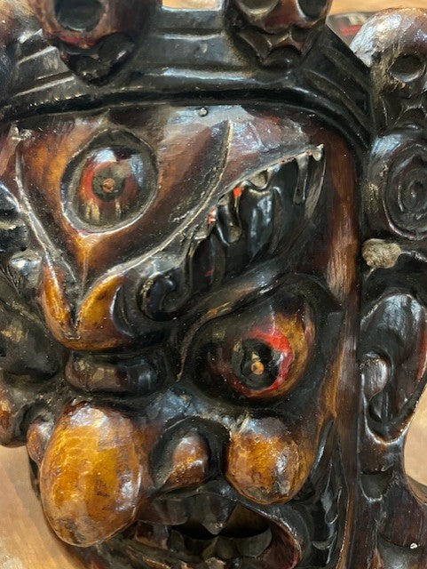 Mahakala mask - brown