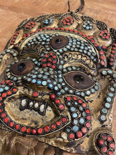 Mahakala wall mask