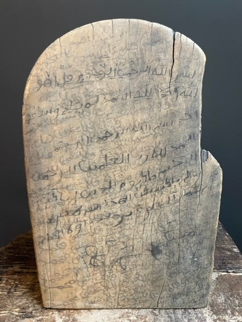 Oude houten koranplank uit Mali