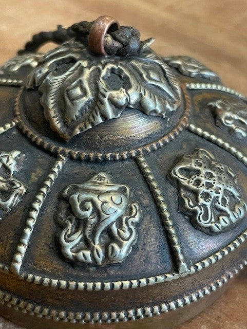 Ashtamangala tingsha from Nepal in box