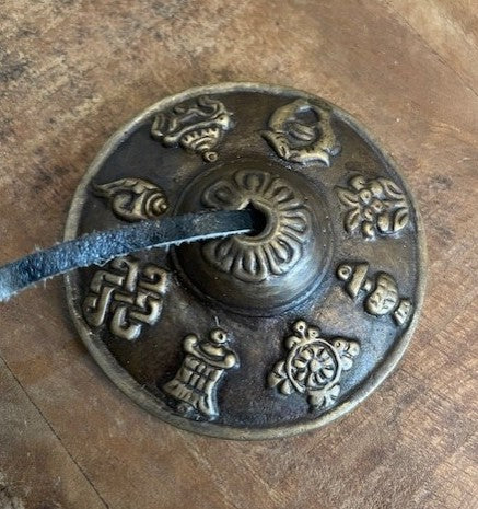 Ashtamangala tingsha from Nepal in box