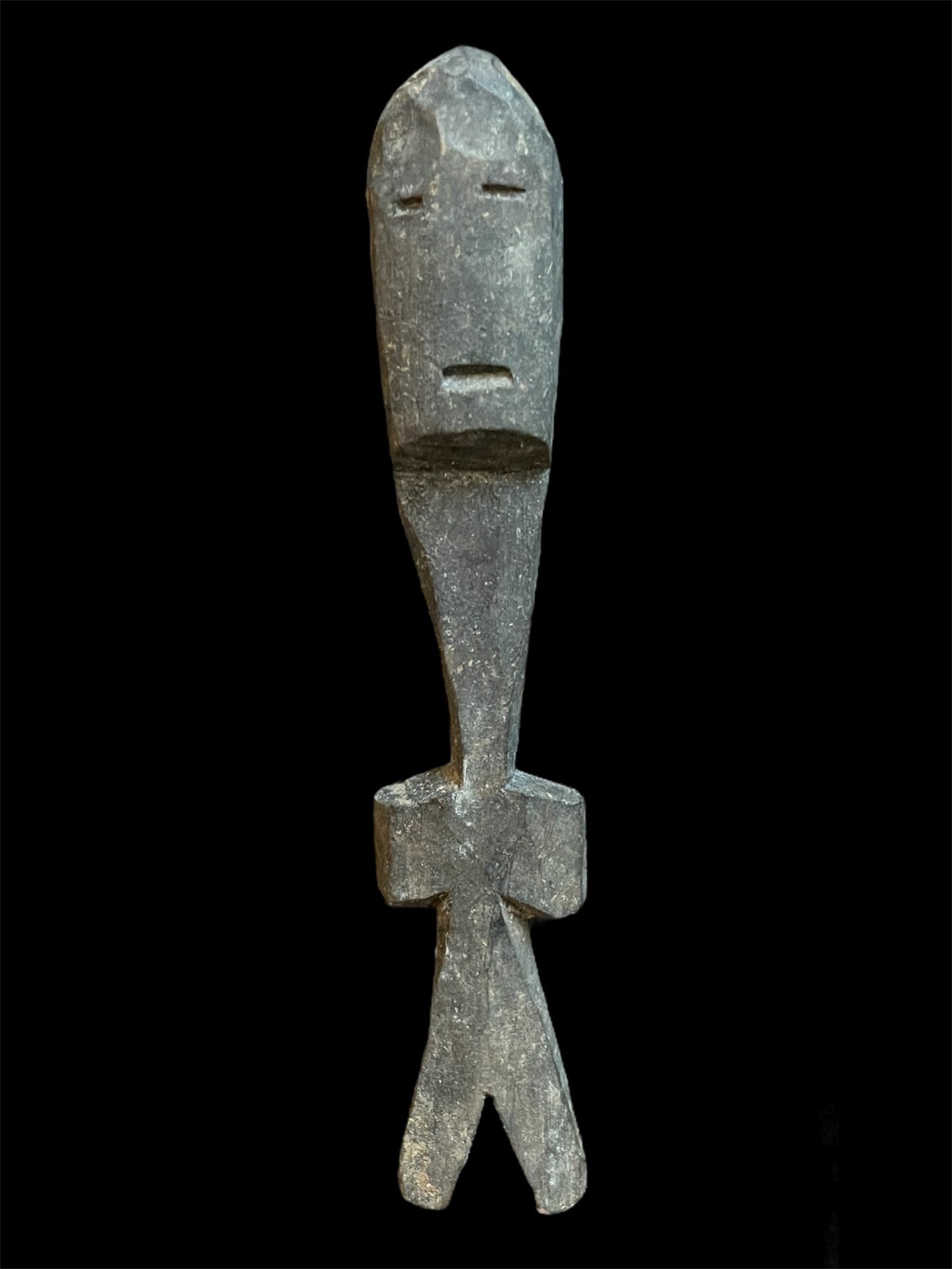 Set van 3 Aklama fetisj figuren uit Ghana