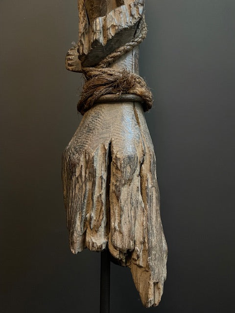 Houtsnijwerk van de Chamba uit Nigeria