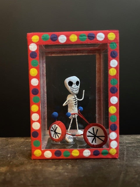 Diorama Jour des Morts du Mexique - Vélo