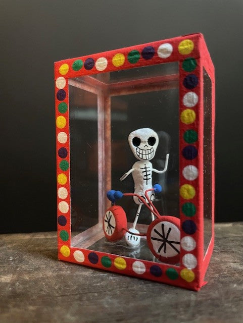 Diorama Jour des Morts du Mexique - Vélo