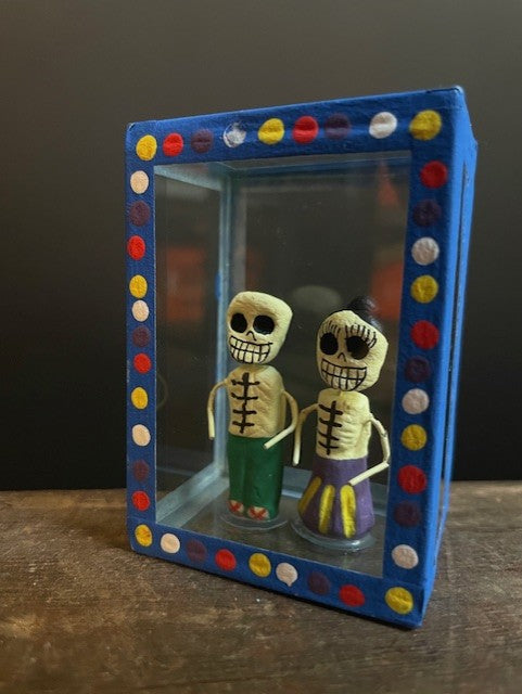 Diorama Jour des Morts du Mexique - Couple