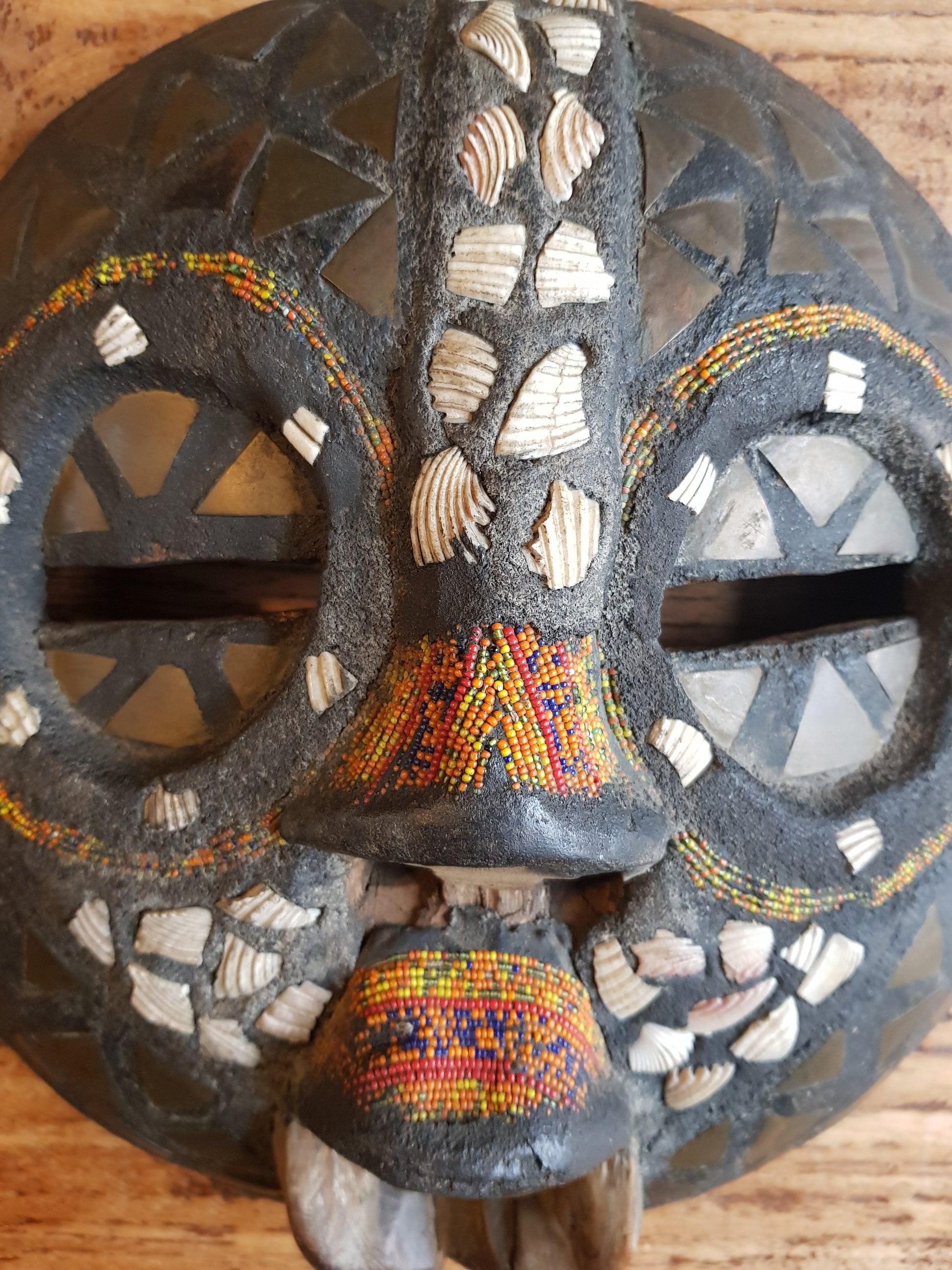 Ashanti masker uit Ghana - Rootz Gallery