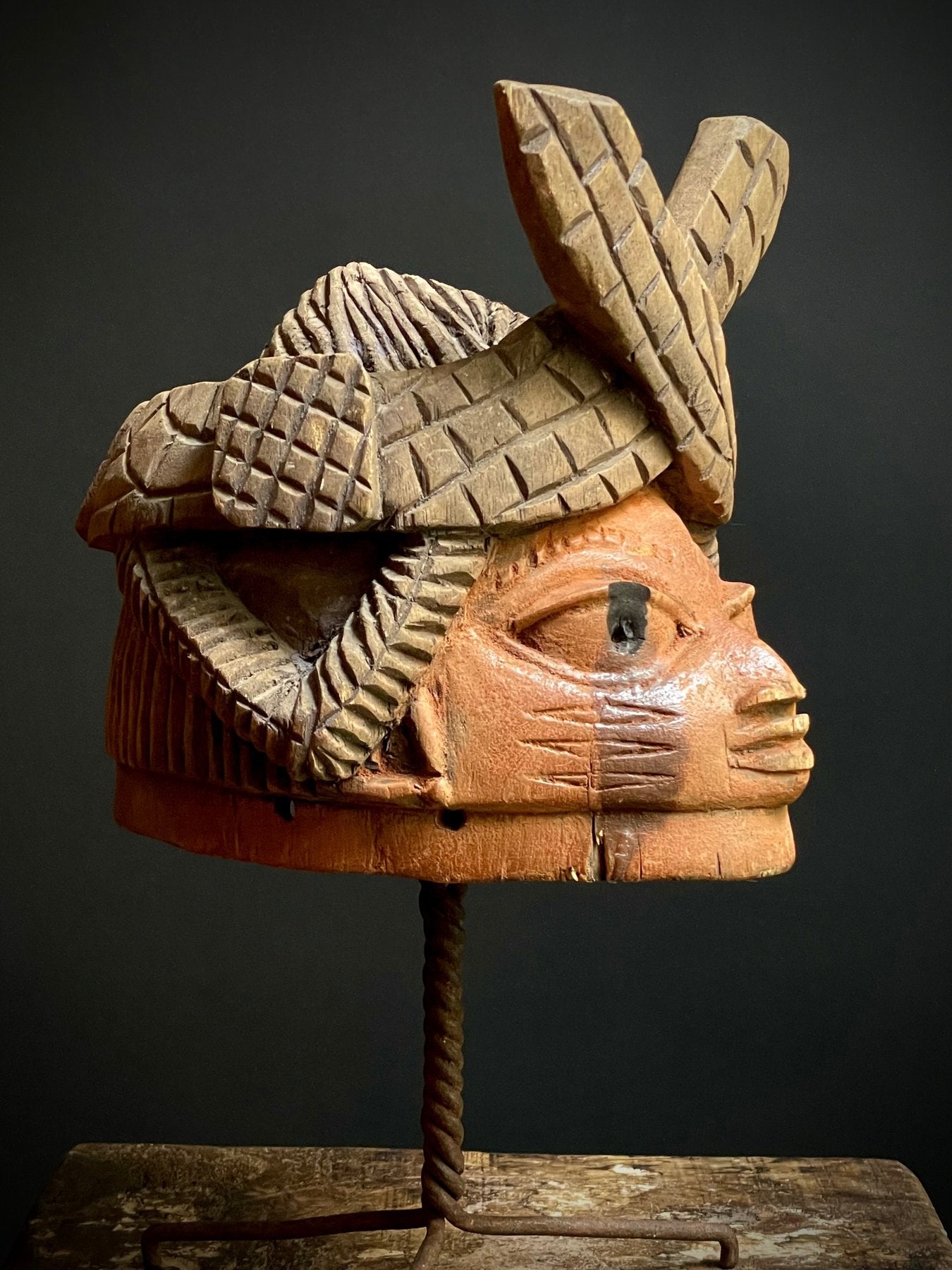 Masque Yoruba Gelede du Nigéria
