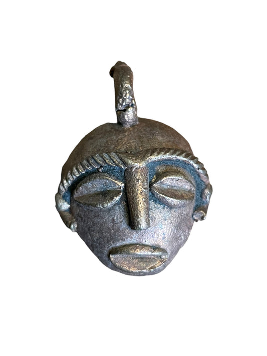 Ashanti gold weight face from Ghana (4.5 cm)