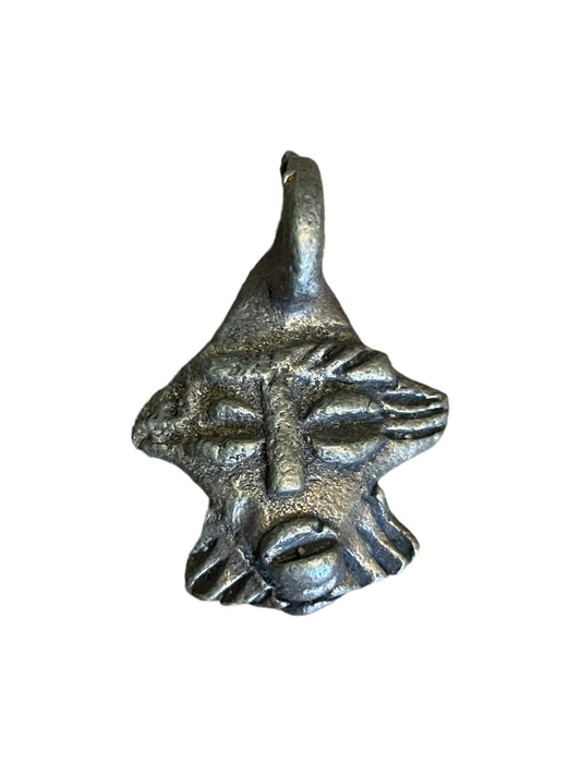 Ashanti gold weight mask from Ghana