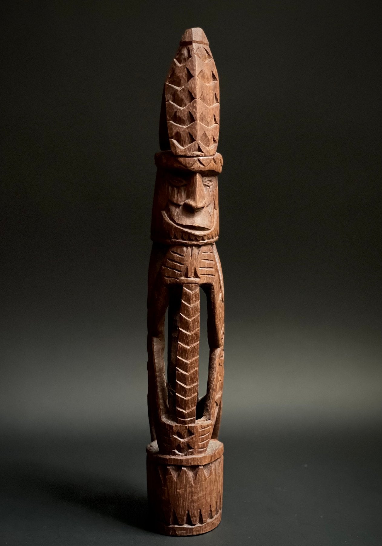 Korwar (voorouderbeeld) van de Kamoro uit Nieuw-Guinea