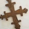 Antiek koptisch handkruis uit Ethiopië - Rootz Gallery