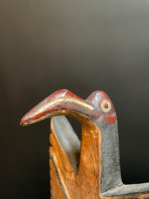 Toussian neushoornvogel plankmasker (Loniake) uit Burkina Faso