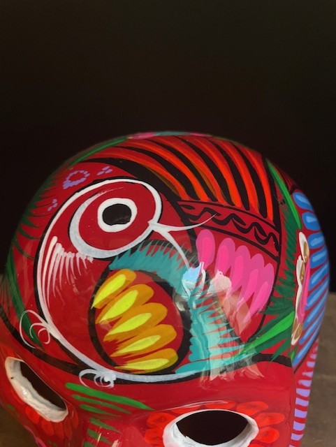Dag van de Doden schedel uit Mexico